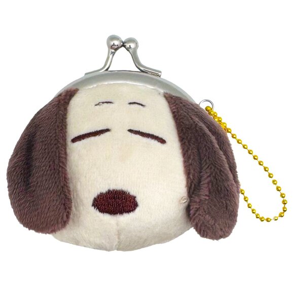 Peanuts Snoopy Relax Face Plush Coin Bag - Picture 1 of 2